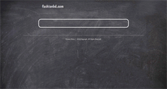 Desktop Screenshot of fashionbd.com